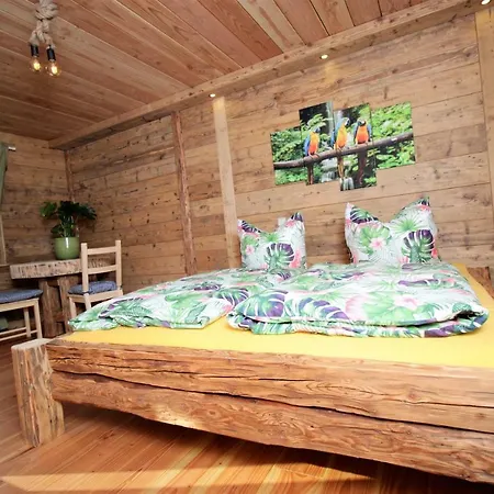 Oybiner Blockhaus Und Ferienwohnungen Hain  Buitenkant foto
